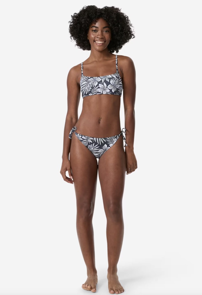 Costume con top a canotta stampa tropicale Decathlon Costume con top a canotta stampa tropicale Decathlon
