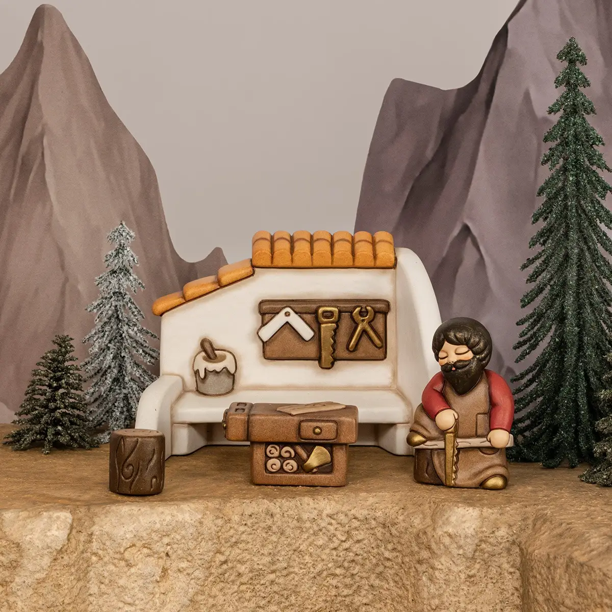 Falegname e falegnameria Presepe THUN Natale 2026