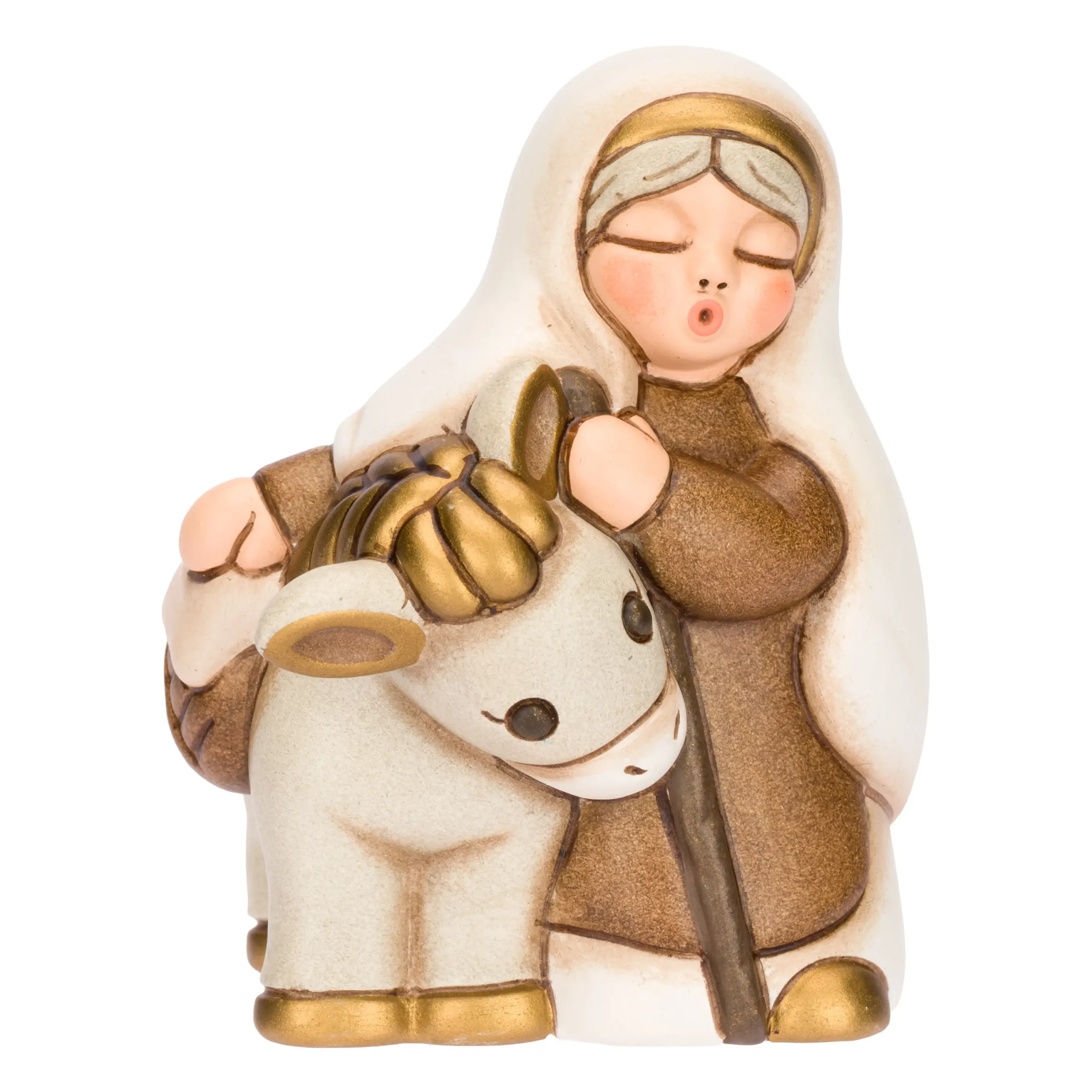 Nonna con asino Presepe THUN 2026