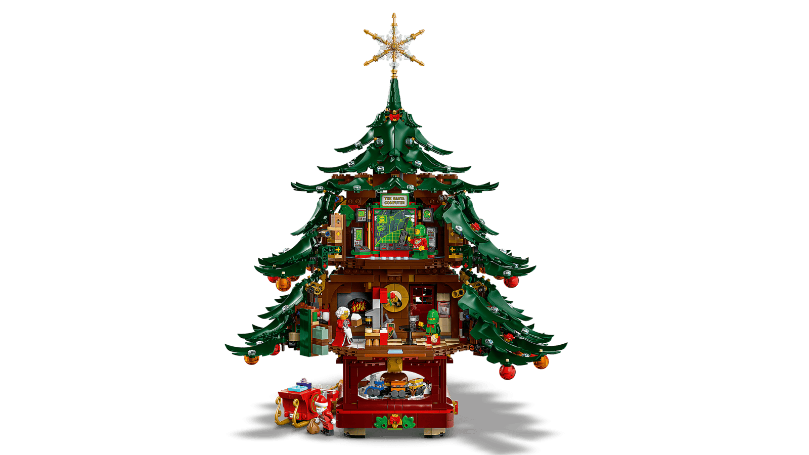 Albero di Natale LEGO aperto Albero di Natale LEGO aperto