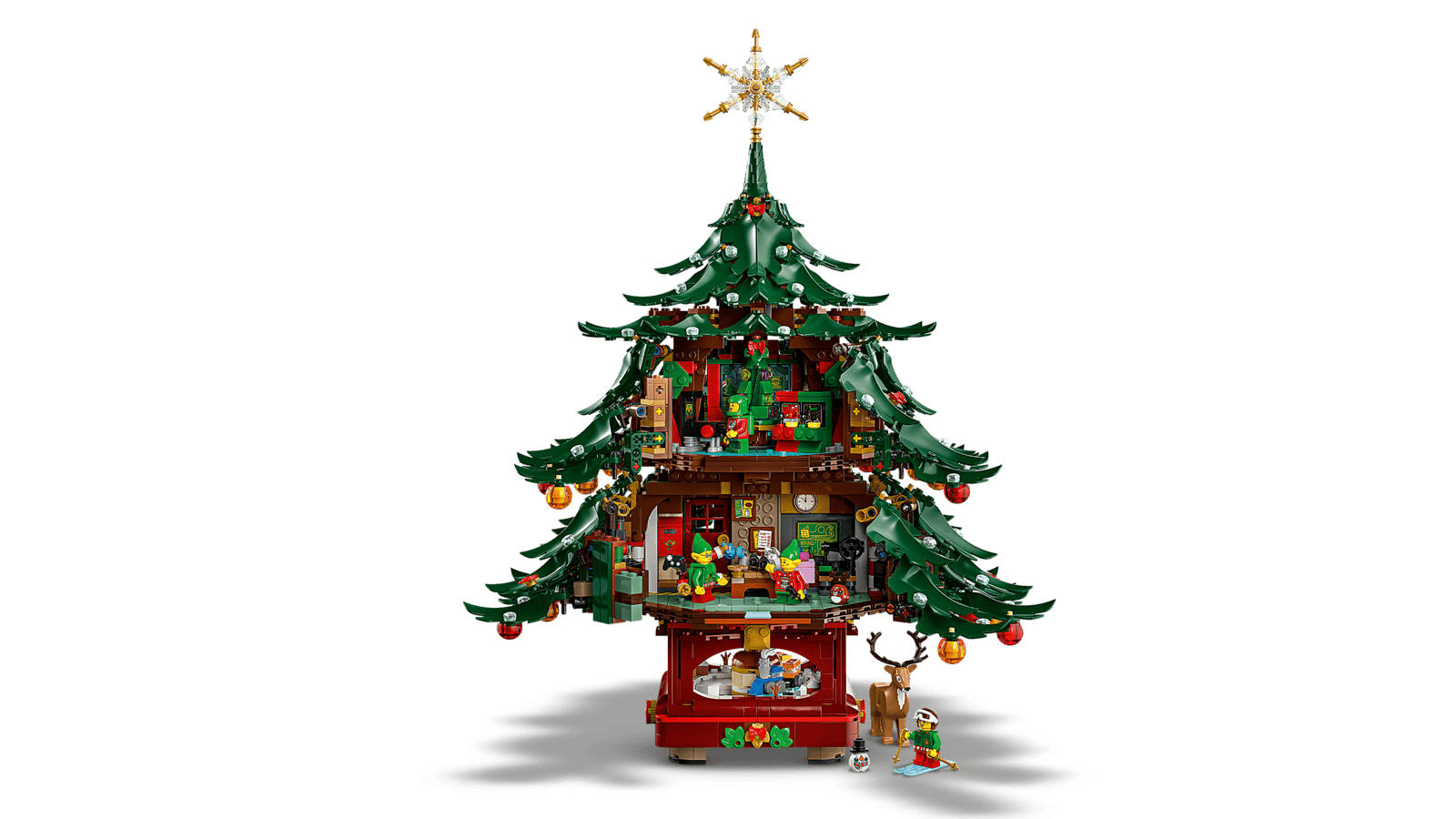 Stanze interne Albero di Natale LEGO Stanze interne Albero di Natale LEGO